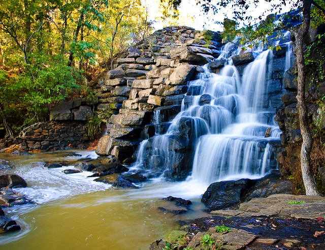 Waterfall at Chewacla State Park